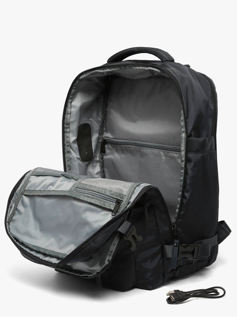 Sac de voyage cabine sac à dos outlander travel nylon Noir - Kiabi