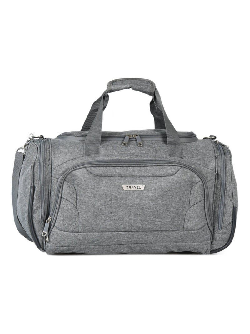 Sac De Voyage Cabine Snow Travel Polyester Blanc Gris - Kiabi