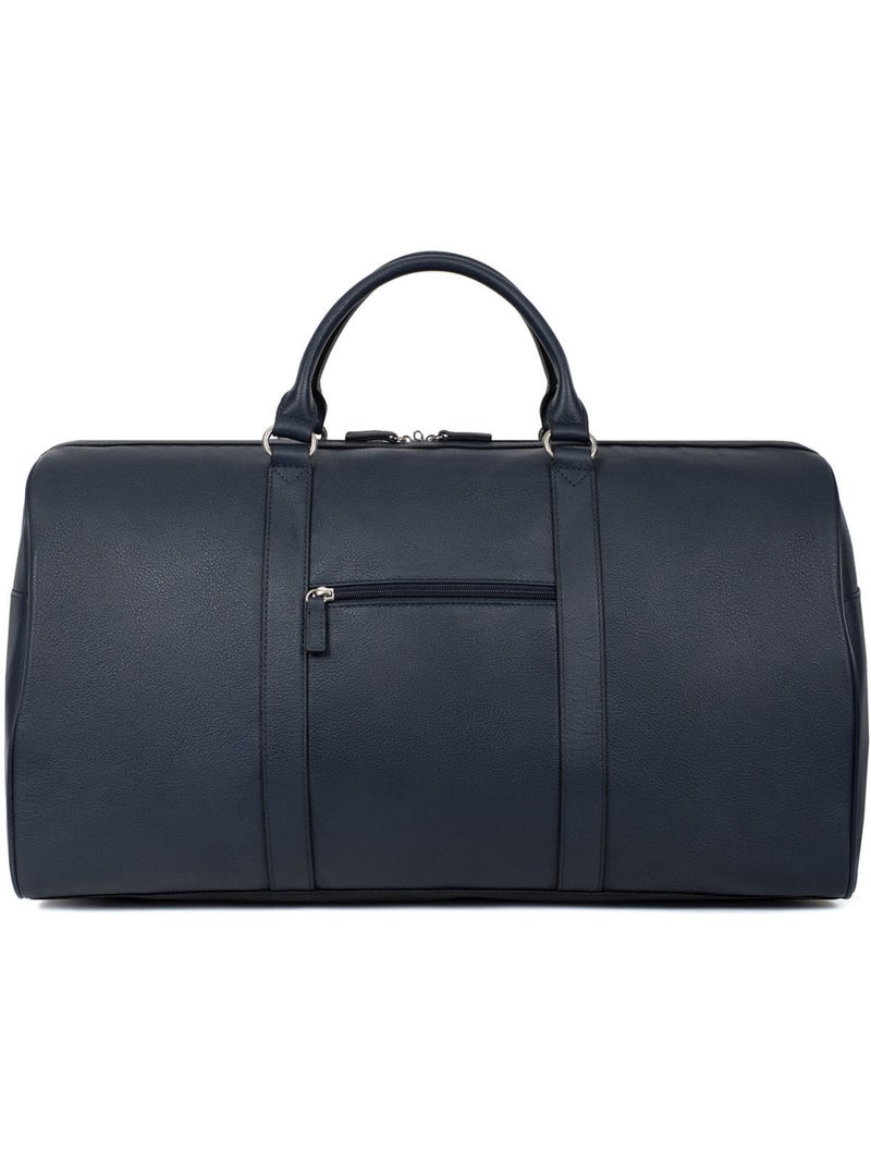 Sac de voyage  Cuir CONFORT Bleu marine - Kiabi