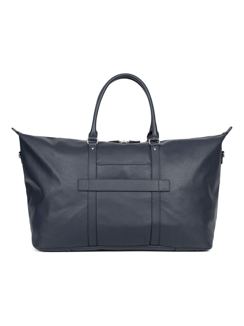 Sac de voyage  Cuir CONFORT BUSINESS Bleu marine - Kiabi