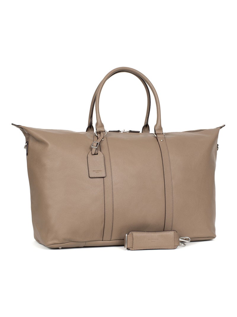 Sac de voyage  Cuir CONFORT BUSINESS Marron glacé - Kiabi