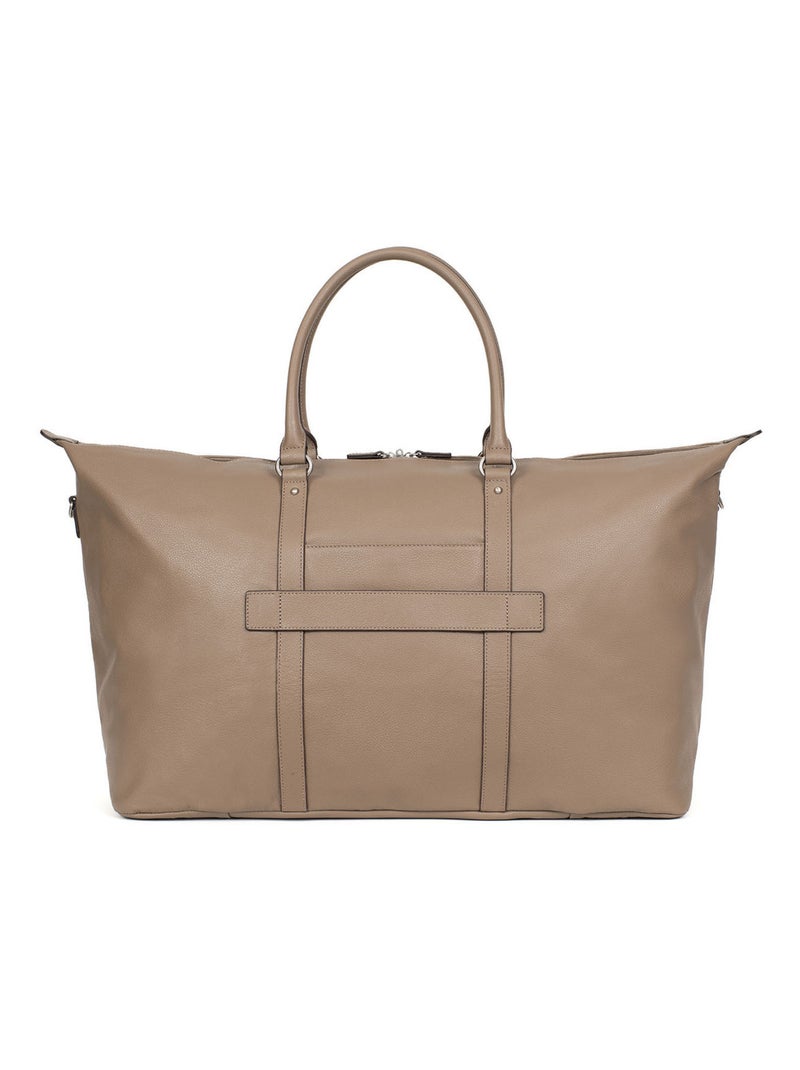 Sac de voyage  Cuir CONFORT BUSINESS Marron glacé - Kiabi