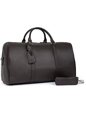 Sac de voyage cuir confort hexagona