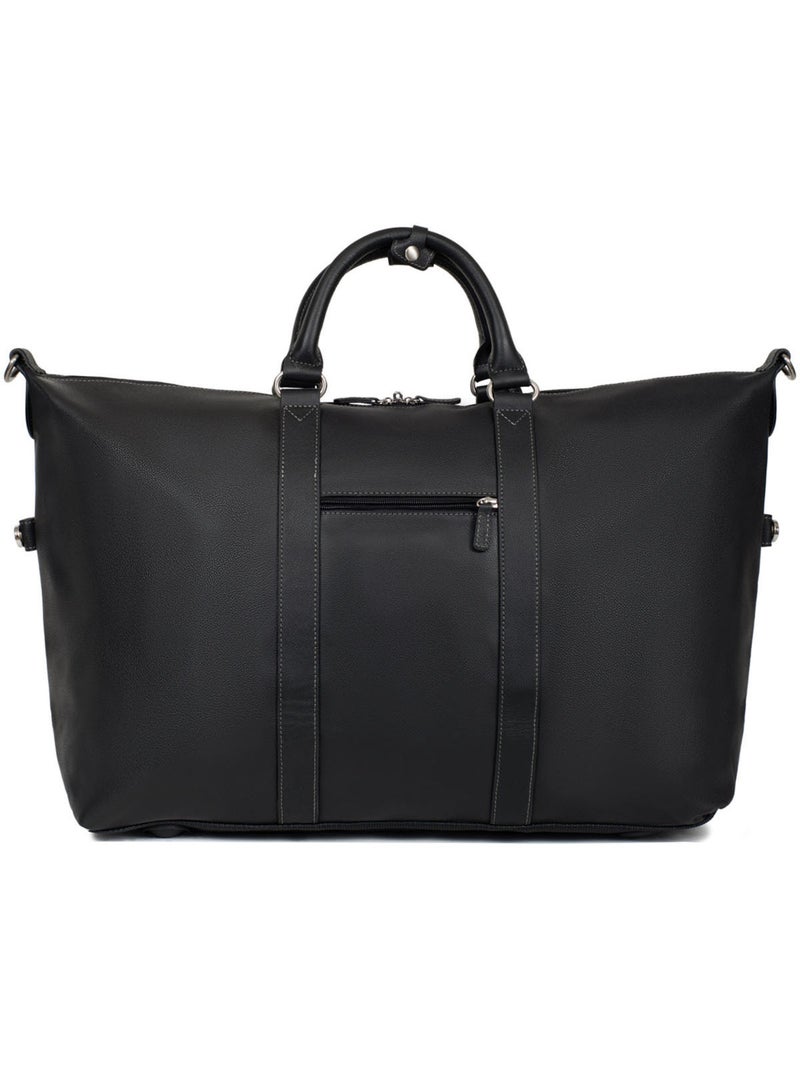 Sac de voyage  cuir confort hexagona Noir - Kiabi