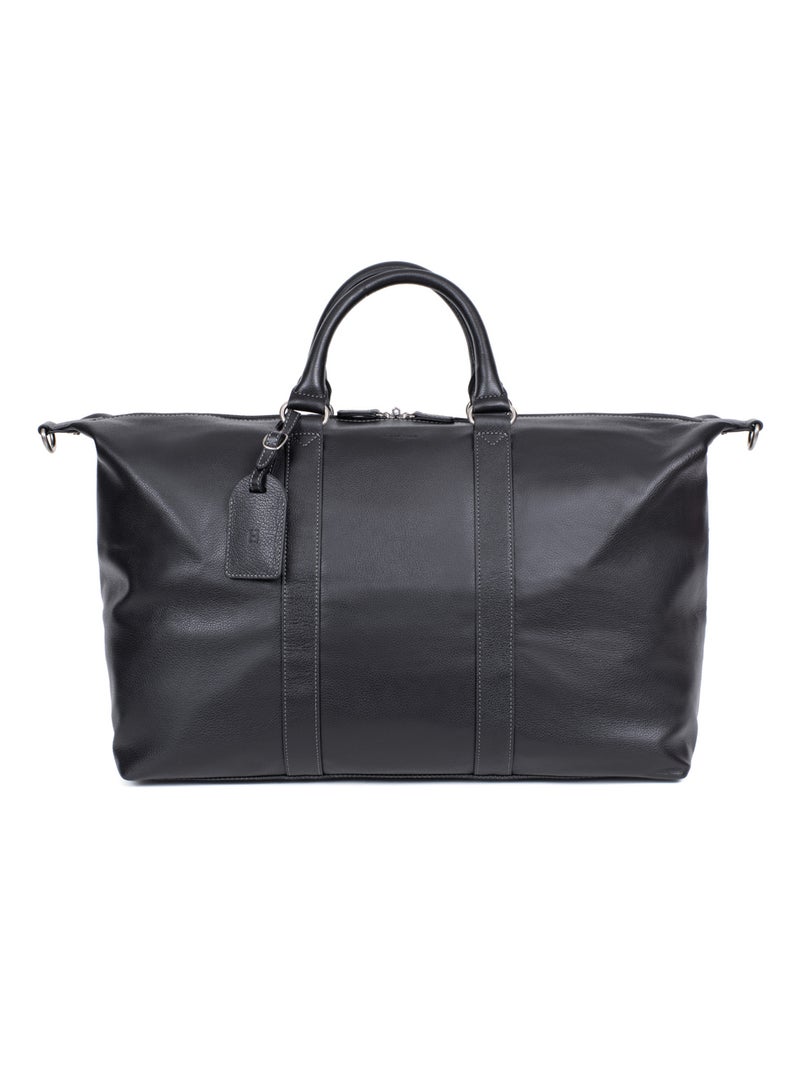 Sac de voyage  Cuir CONFORT Noir - Kiabi