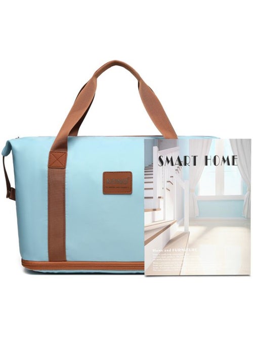 Sac de voyage duffel 40x22x30 cm sec/humide avec trousse - kono - Kiabi