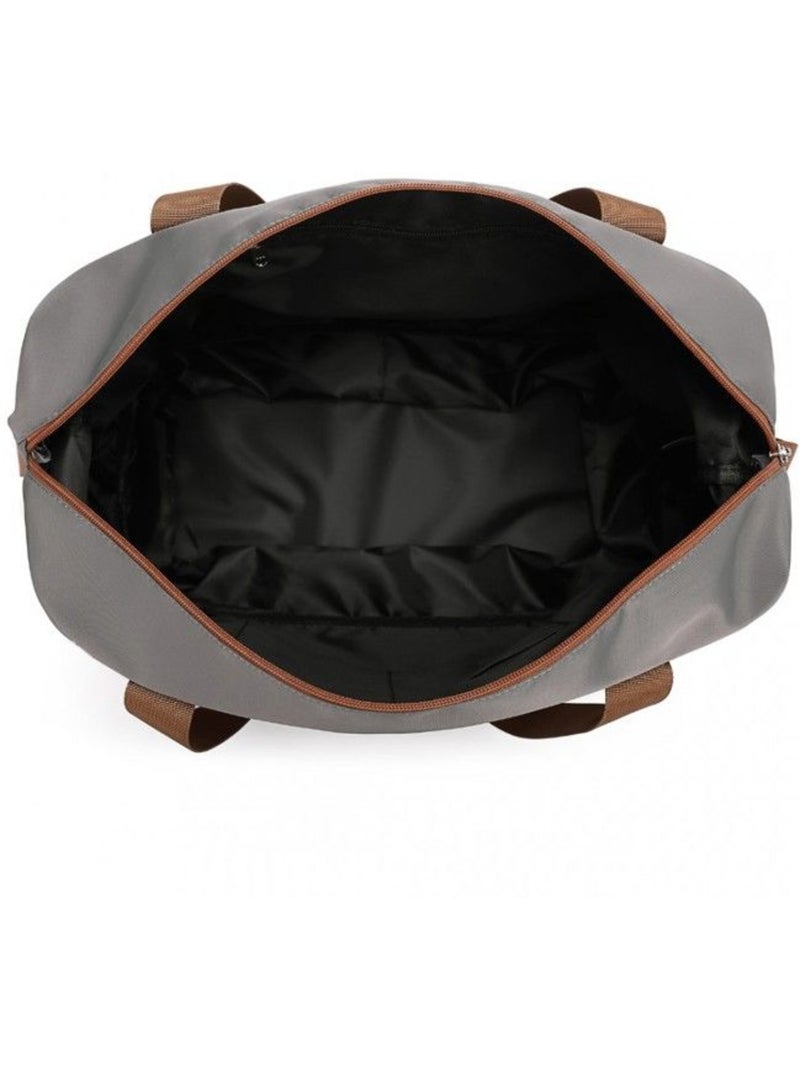 Sac de voyage duffel 40x22x30 cm sec/humide avec trousse - kono Gris - Kiabi