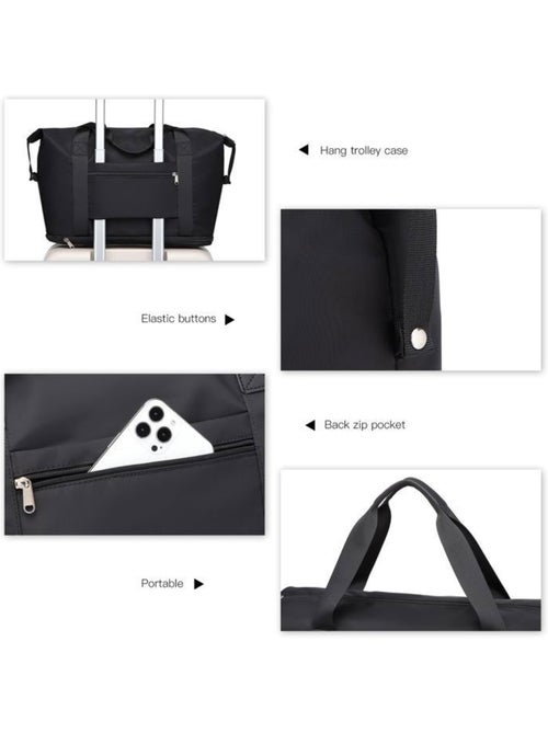 Sac de voyage duffel 40x22x30 cm sec/humide avec trousse - kono - Kiabi Sac de voyage duffel 40x22x30 cm sec/humide avec trousse - kono - Kiabi