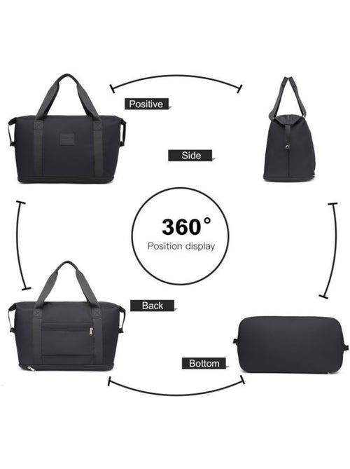Sac de voyage duffel 40x22x30 cm sec/humide avec trousse - kono - Kiabi Sac de voyage duffel 40x22x30 cm sec/humide avec trousse - kono - Kiabi