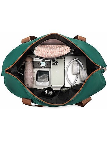 Sac de voyage duffel 40x22x30 cm sec/humide avec trousse - kono