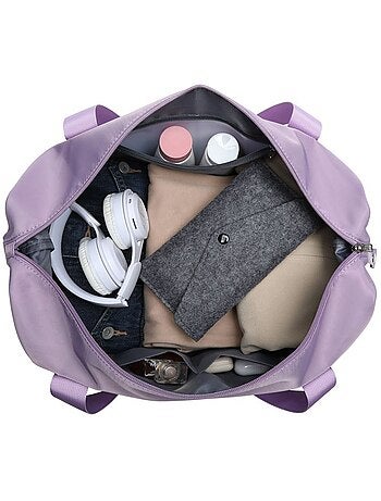 Sac de voyage duffel 40x22x30 cm sec/humide avec trousse - kono