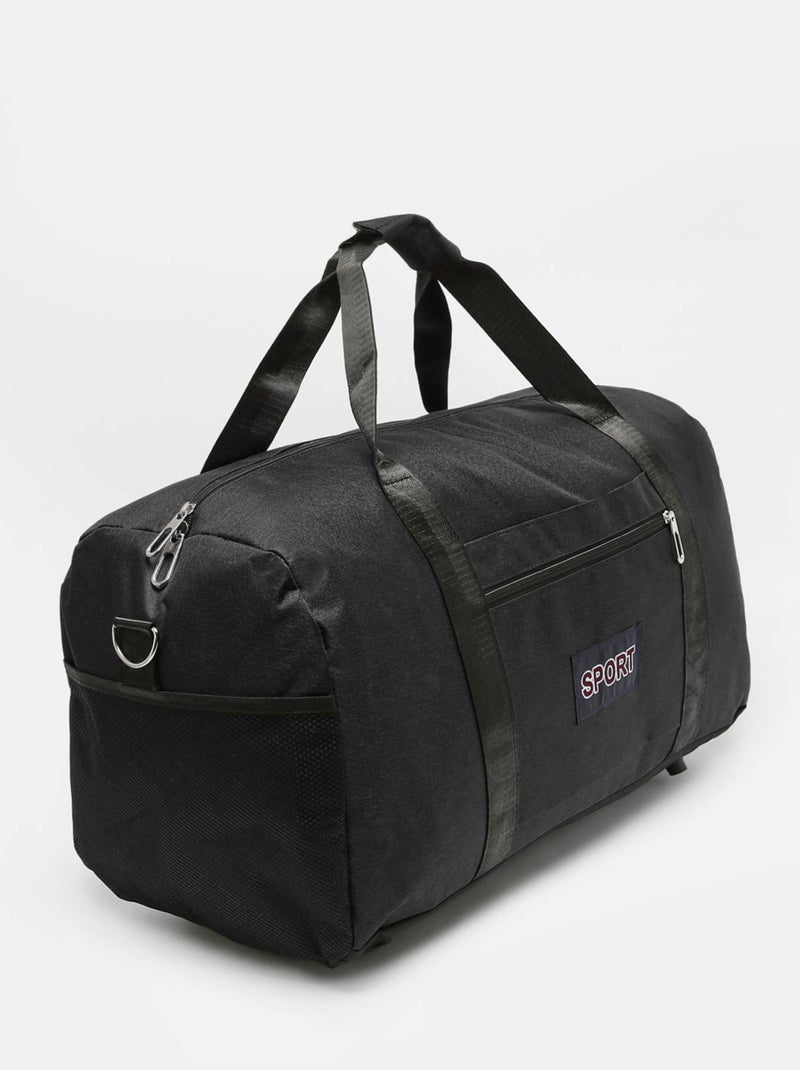 Sac De Voyage Evasion Miniprix Polyester Noir Noir - Kiabi