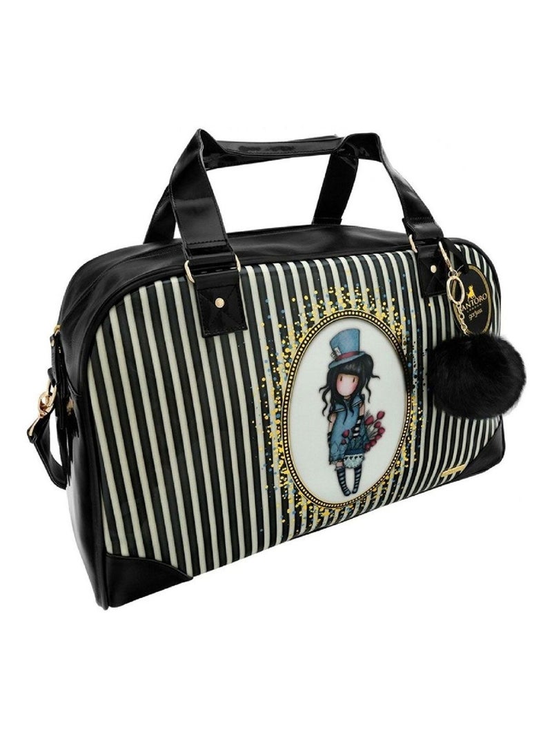 Sac de voyage Gorjuss Classic Stripe Noir - Kiabi