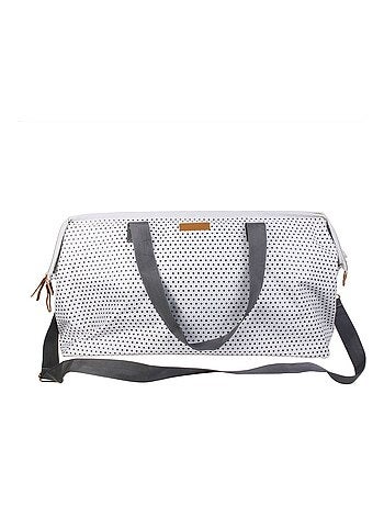Sac de voyage imperméable à pois avec grande ouverture BABY