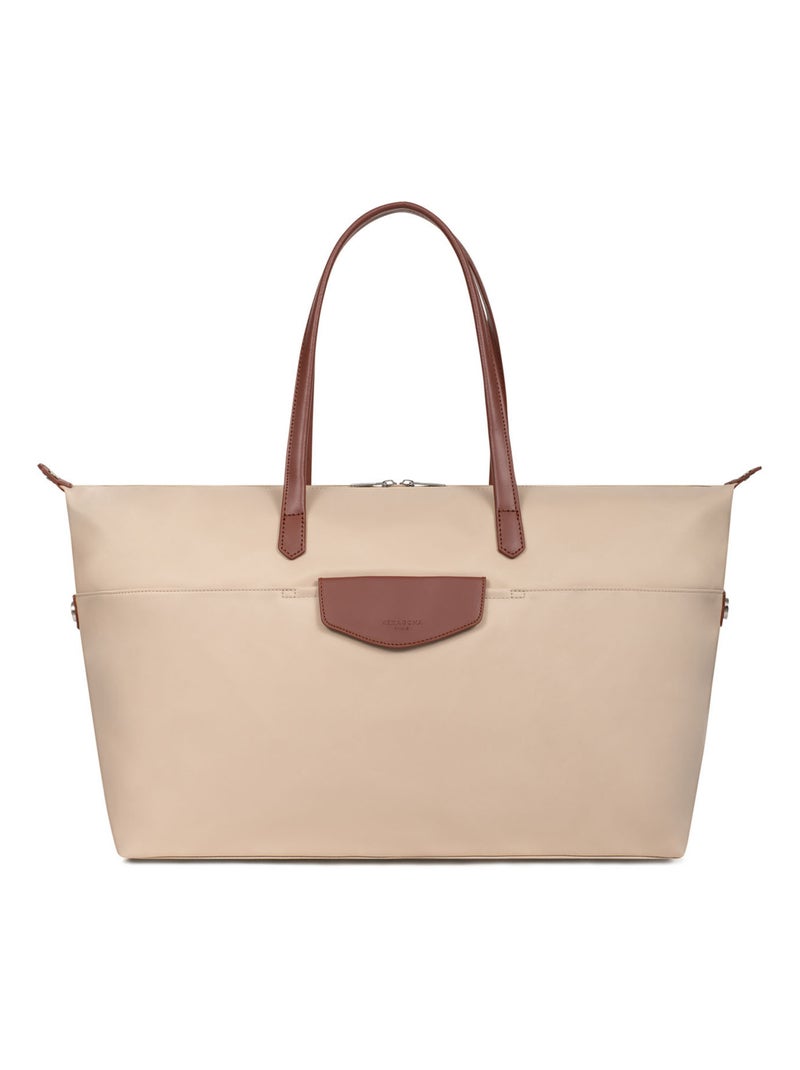 Sac de voyage  Moyen POP Beige sable - Kiabi