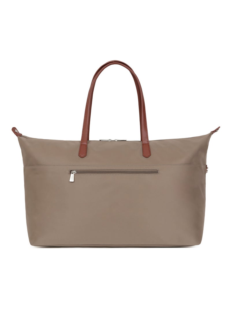 Sac de voyage  Moyen POP Taupe - Kiabi