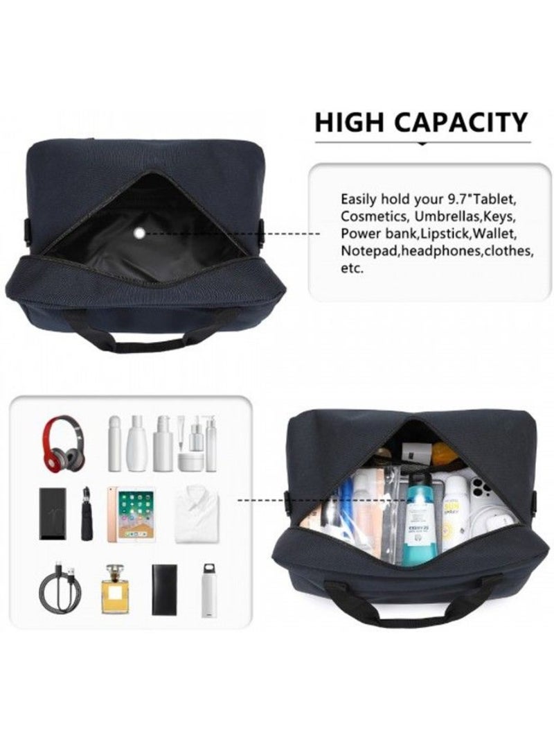 Sac de voyage pliable 35x20x20 cm 48 l imperméable Noir - Kiabi