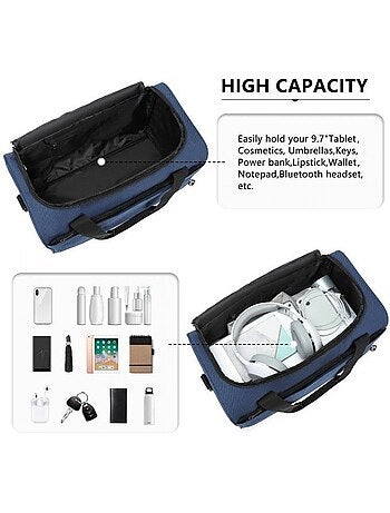 Sac de voyage pliable 40x30x20 cm 24 l déperlant - kono