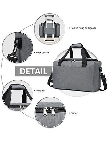 Sac de voyage pliable 40x30x20 cm 24 l déperlant - kono