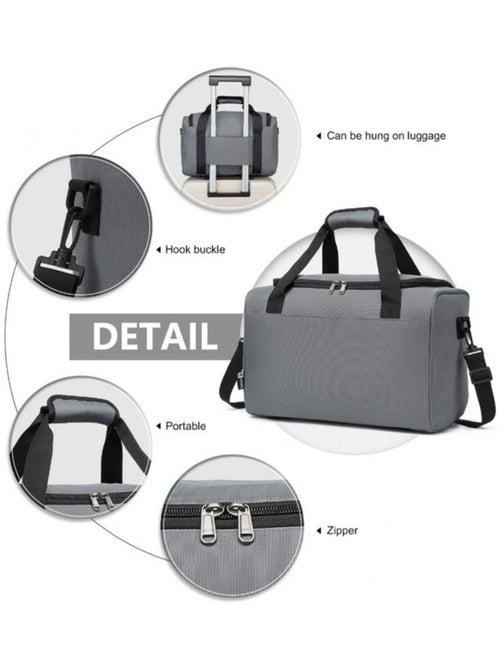 Sac de voyage pliable 40x30x20 cm 24 l déperlant - kono - Kiabi Sac de voyage pliable 40x30x20 cm 24 l déperlant - kono - Kiabi