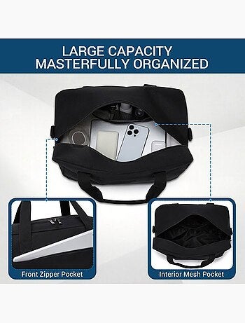 Sac de voyage pliable 40x30x20 cm 24 l déperlant - kono