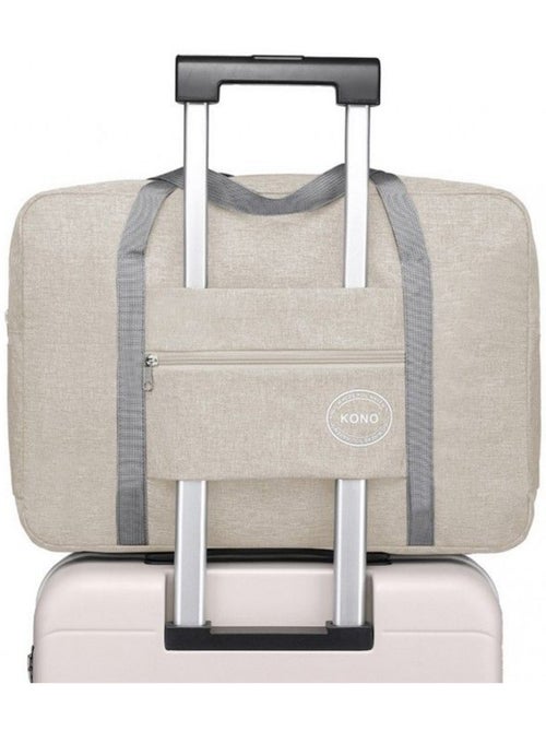 Sac de voyage pliable 45x14x32 cm sec/humide imperméable - Kiabi Sac de voyage pliable 45x14x32 cm sec/humide imperméable - Kiabi