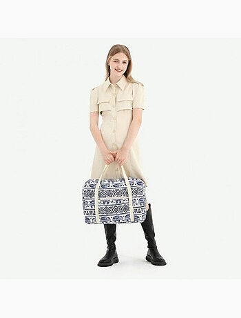 Sac de voyage pliable 45x32x14 cm imperméable trolley - kono