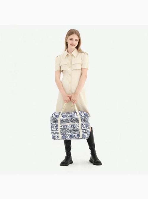 Sac de voyage pliable 45x32x14 cm imperméable trolley - kono - Kiabi Sac de voyage pliable 45x32x14 cm imperméable trolley - kono - Kiabi