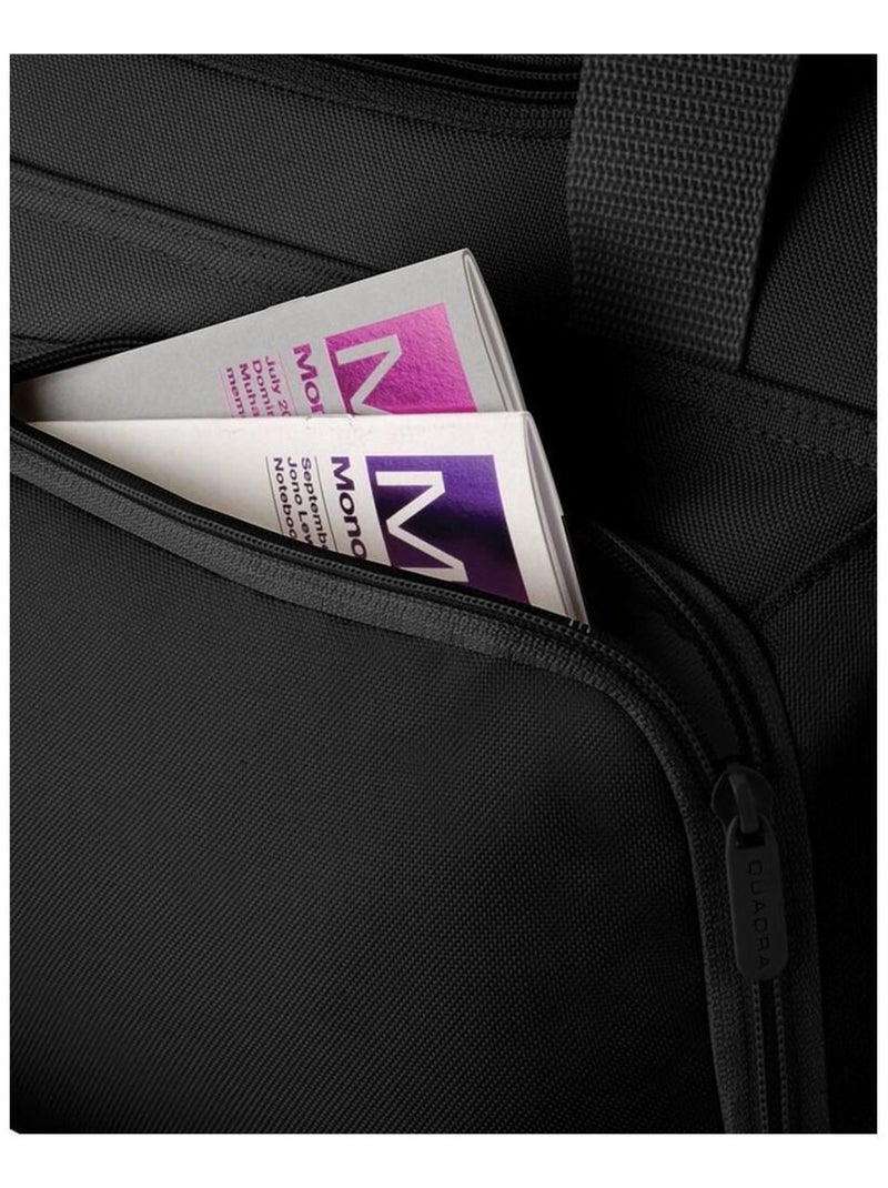 Sac de voyage Quadra Universal - 35 litres Noir - Kiabi