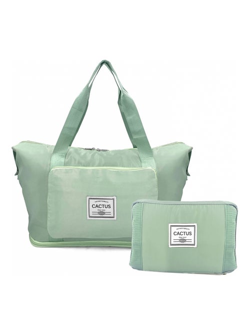 Sac de voyage week-end 24L pliable et déperlant sans roulettes - Kiabi