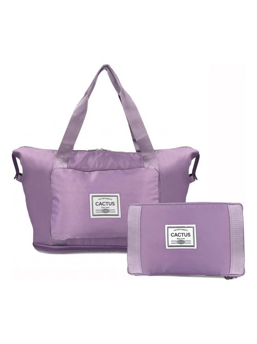 Sac de voyage week-end 24L pliable et déperlant sans roulettes - Kiabi