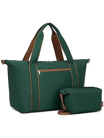 Sac de voyage week-end 45x36x20 cm déperlant trolley - kono