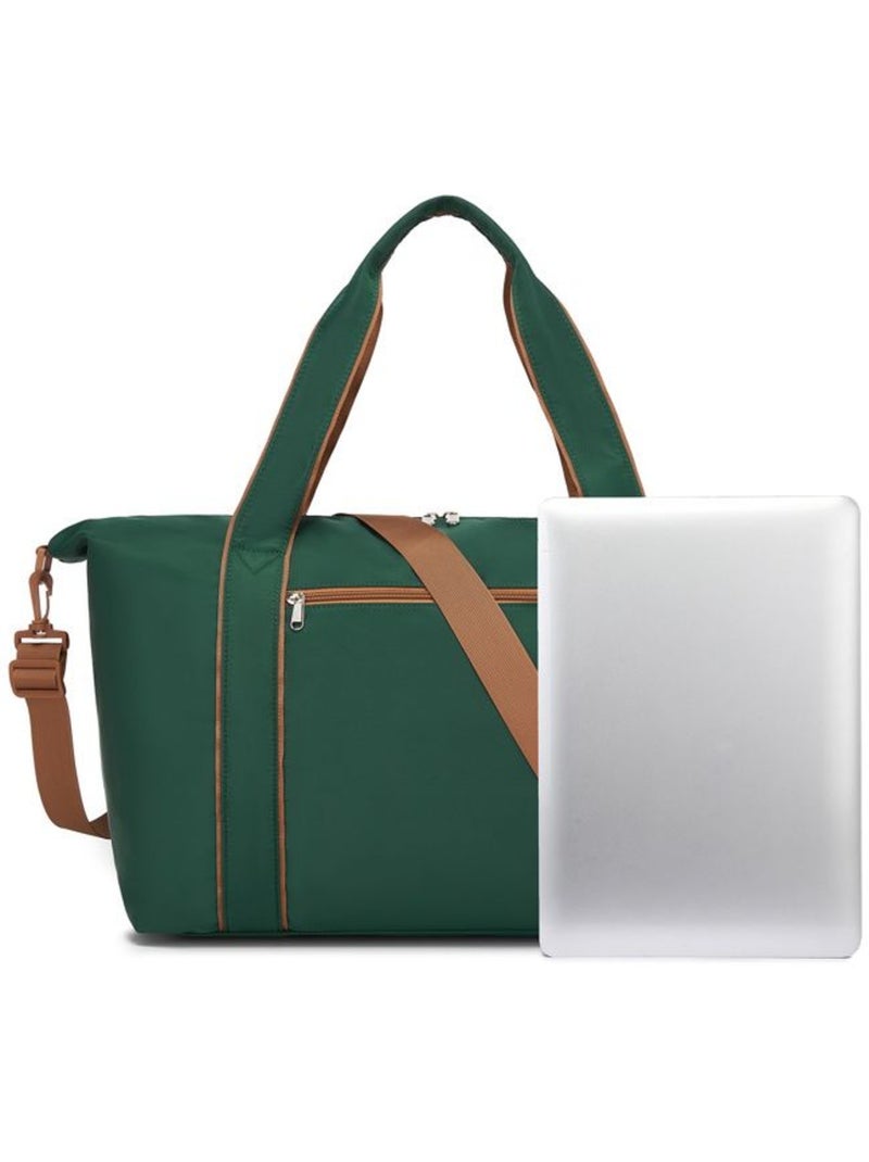 Sac de voyage week-end 45x36x20 cm déperlant trolley - kono Bleu - Kiabi