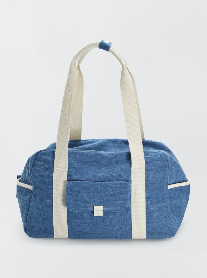 Sac de week-end en jean Bleu - Kiabi