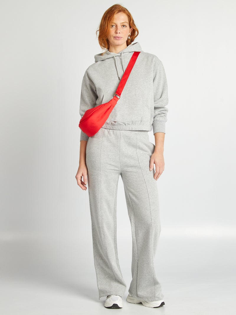 Sac demi lune en nylon Rouge - Kiabi