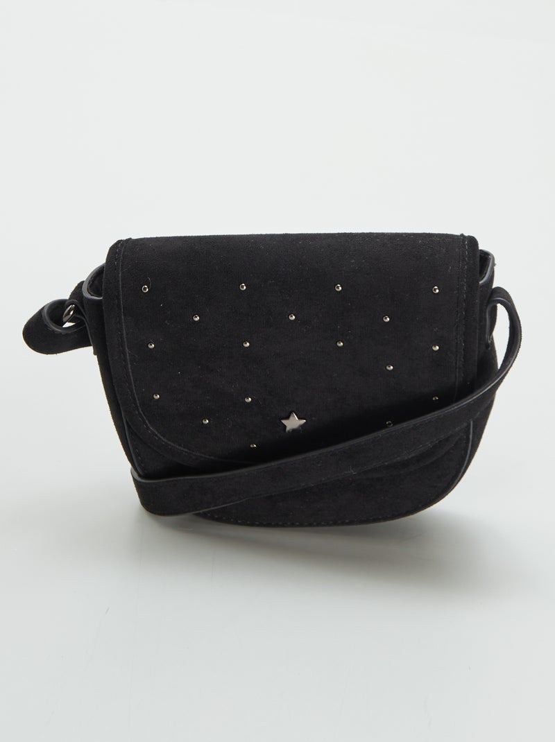 Sac demi-lune noir - Kiabi