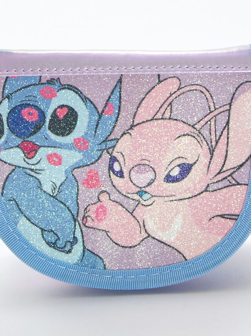 Sac demi-lune 'Stitch' 'Disney' Rose - Kiabi