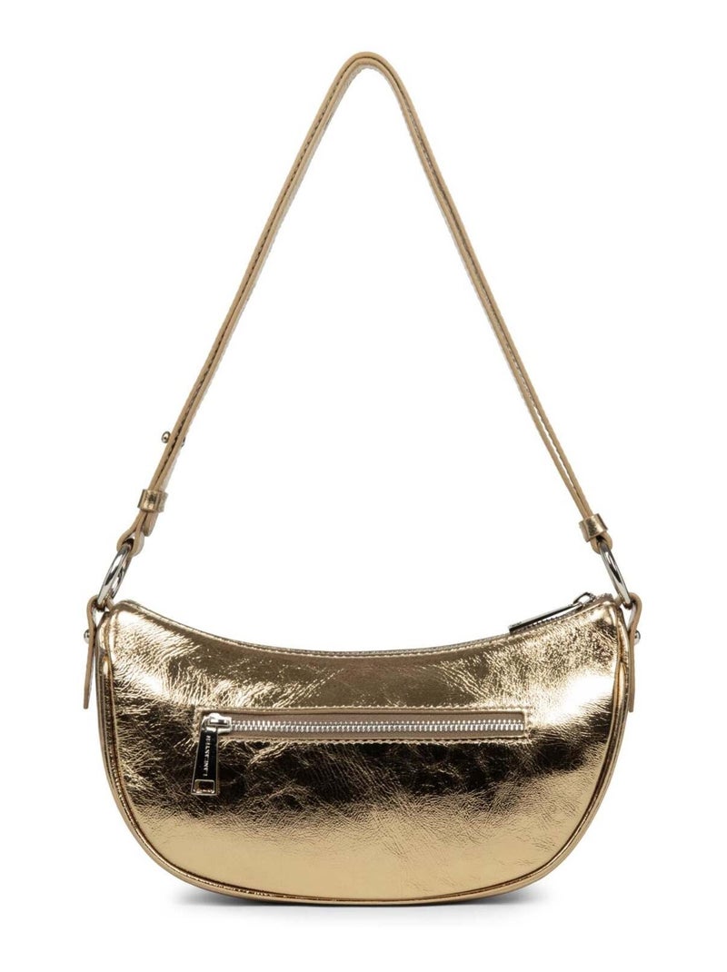 Sac demi lune Zippé Fashion FIrenze Lancaster Doré/or - Kiabi