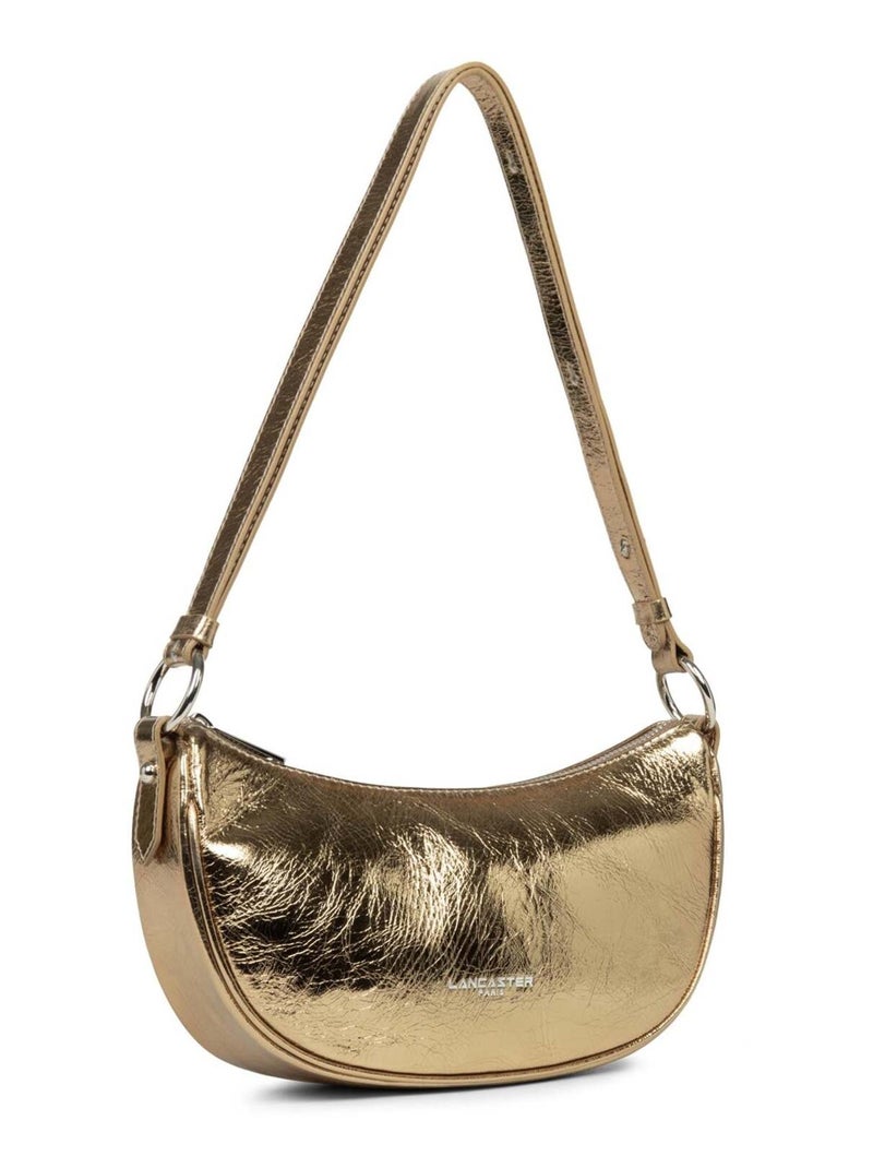 Sac demi lune Zippé Fashion FIrenze Lancaster Doré/or - Kiabi