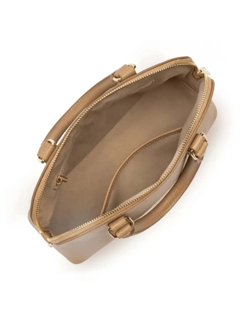 Sac demi lune Zippé M Sierra Jia Lancaster Beige - Kiabi