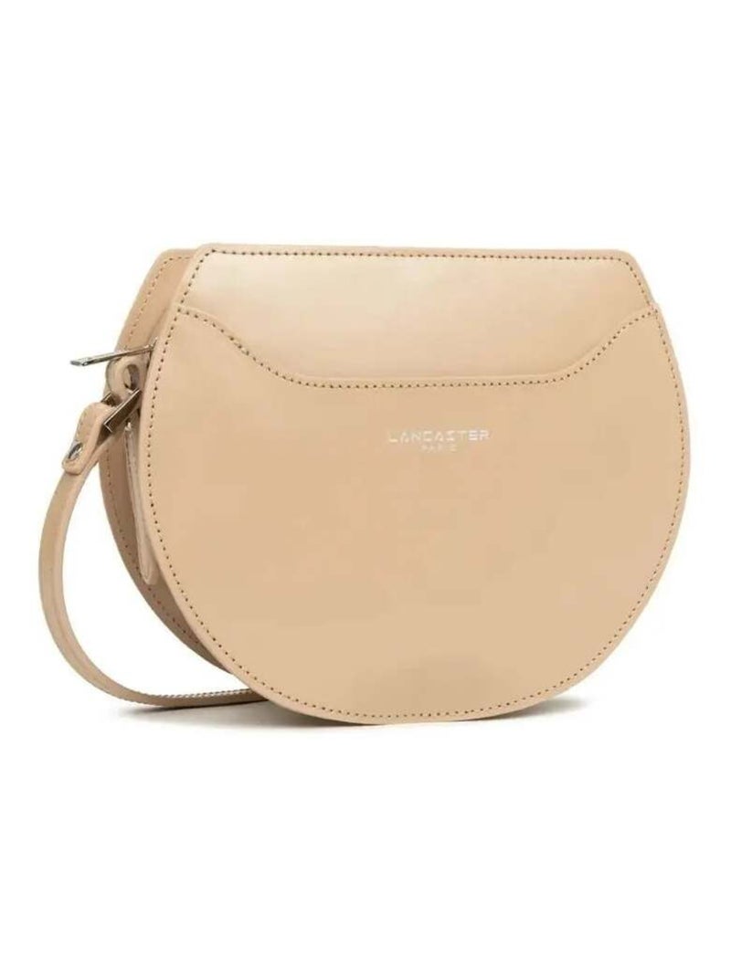 Sac demi lune Zippé Suave Lune Lancaster   Foncé Beige - Kiabi