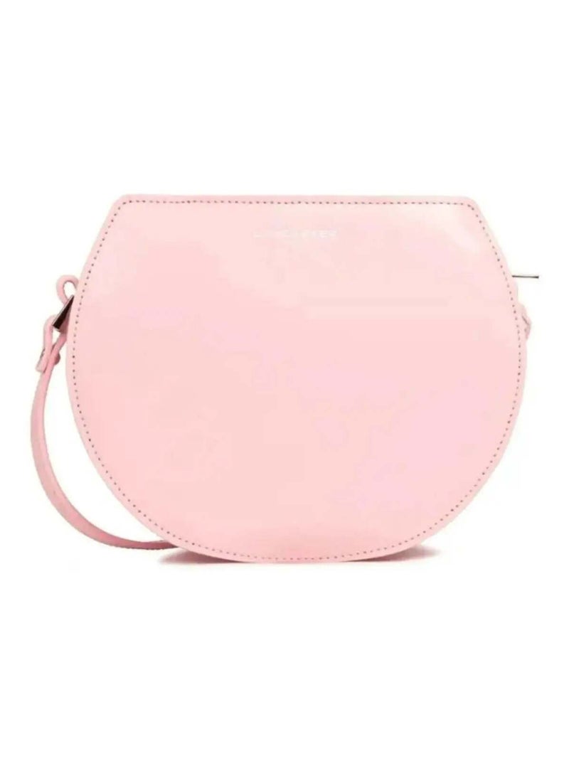 Sac demi lune Zippé Suave Lune Lancaster   Fumé Rose - Kiabi