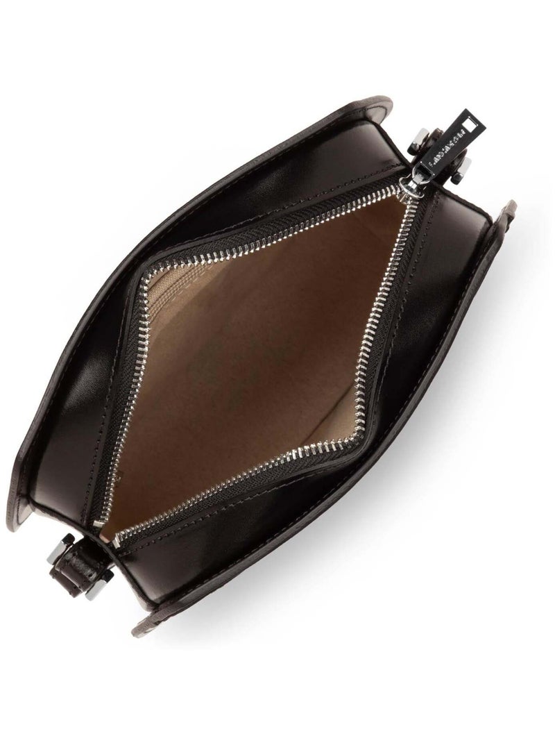 Sac demi lune Zippé Suave Lune Lancaster Noir - Kiabi