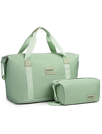 Sac duffel cabine sec/humide imperméable avec pochette - kono