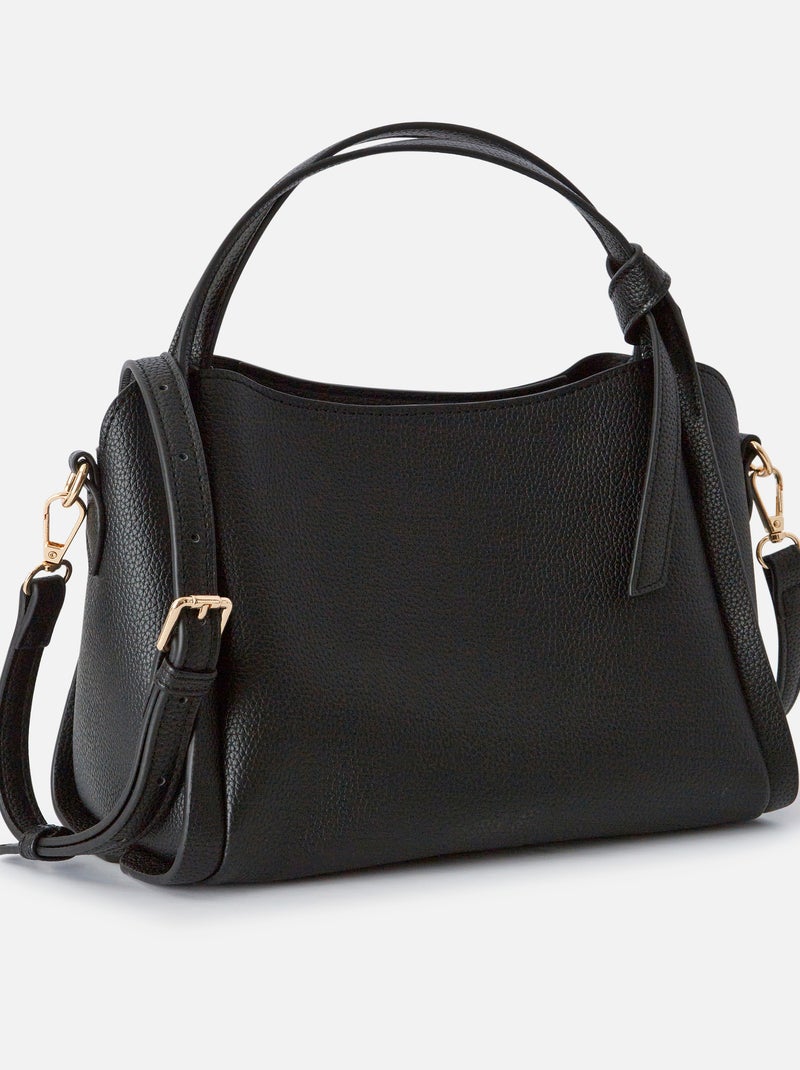 Sac effet grainé - Damart Noir - Kiabi