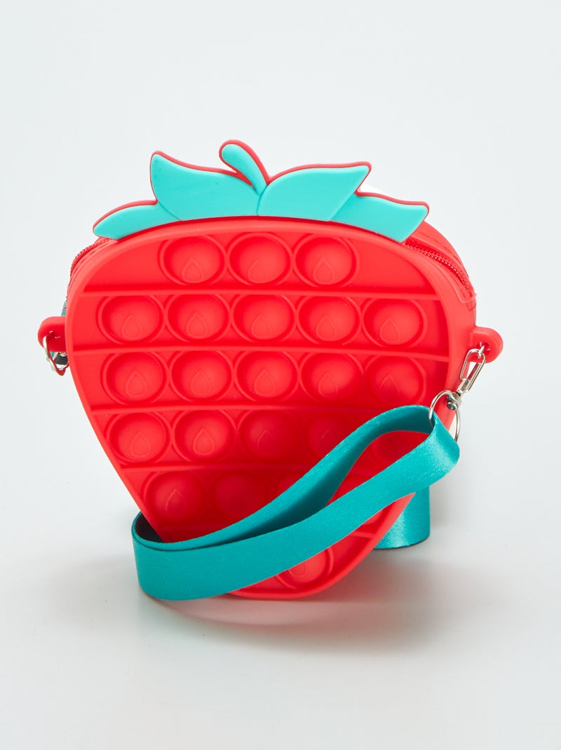 Sac en bandoulière 'Fraise' Rouge - Kiabi