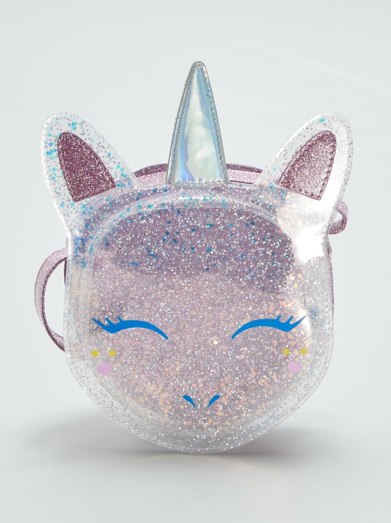 Sac en bandoulière 'licorne' VIOLET - Kiabi