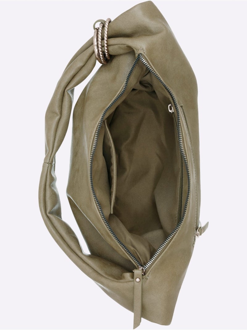 Sac En Forme De Bourse - Taille Standard - helline Beige - Kiabi