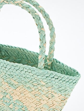 Sac en papier tressé