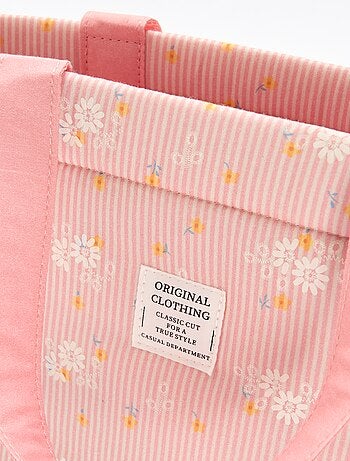 Sac en toile rembourré